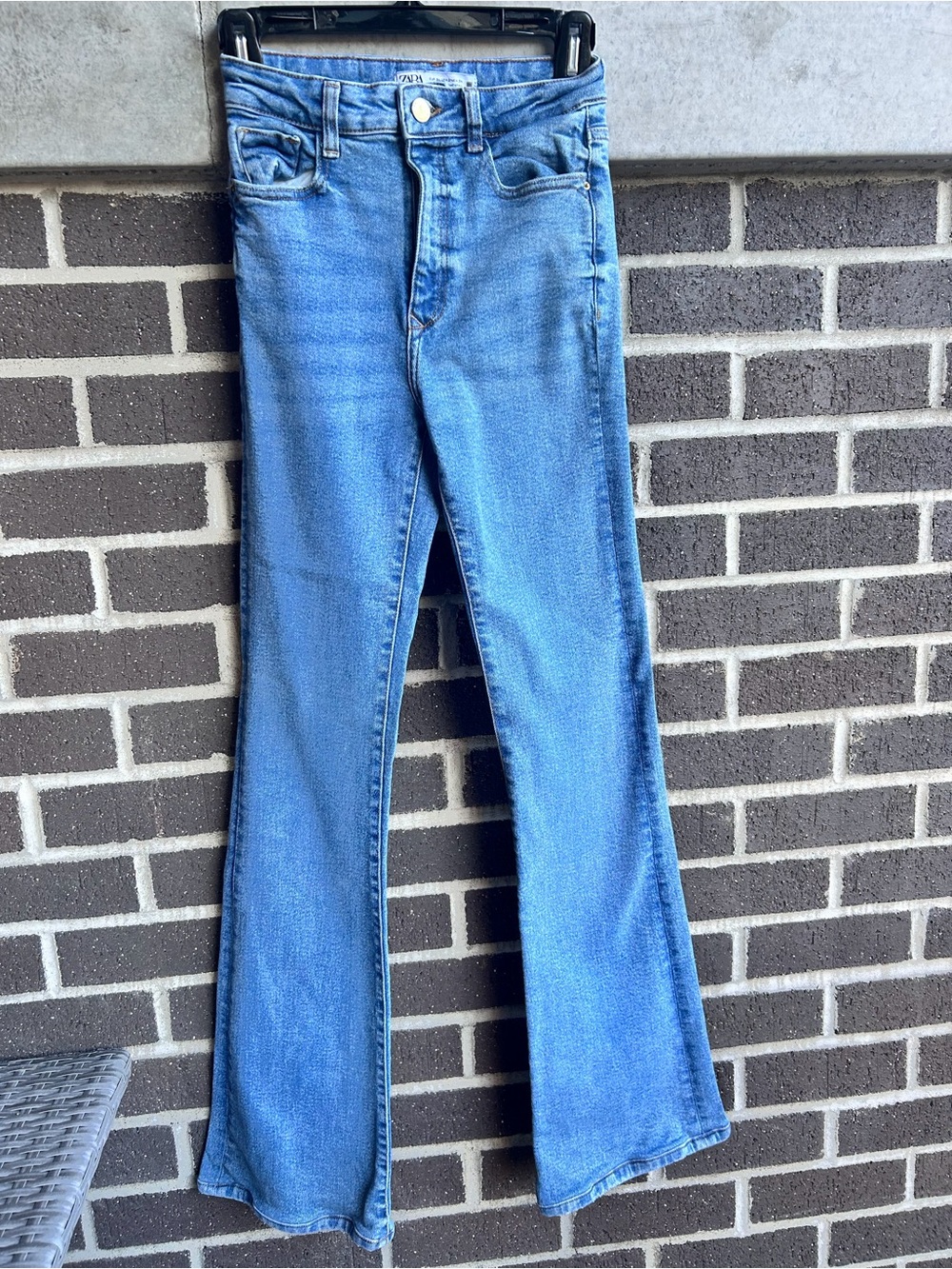 ZARA Women’s High Rise Bootcut Flare Jeans - US 2